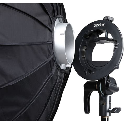 godox s-type bowens mount flash bracket with softbox kit|godox foldable softbox.